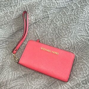 Michael Kors wristlet wallet